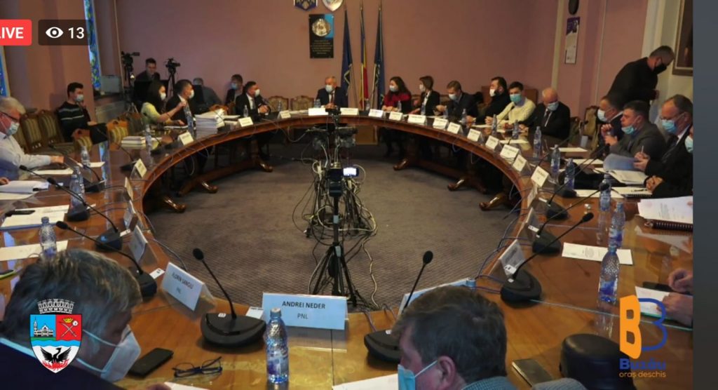 CONSILIERII LOCALI, REUNIȚI PENTRU ULTIMA DATĂ ÎN ACEST AN! Un ales a părăsit miniparlamentul buzoian