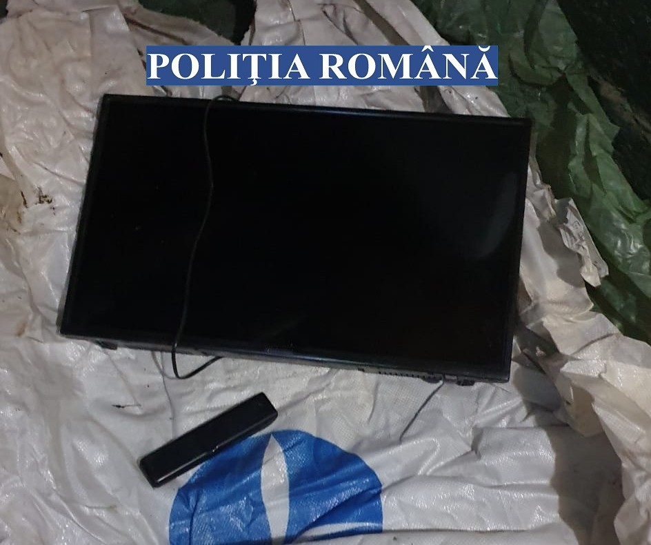 E INCREDIBIL! Unde a ascuns un hoț televizorul cu led pe care l-a furat, într-o noapte (VIDEO)