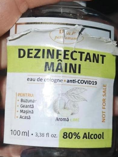 DEZINFECTANT DE MÂINI FALS, DEPISTAT DE PROTECȚIA CONSUMATORULUI! Controale în toată țara. Ce s-a găsit la Buzău