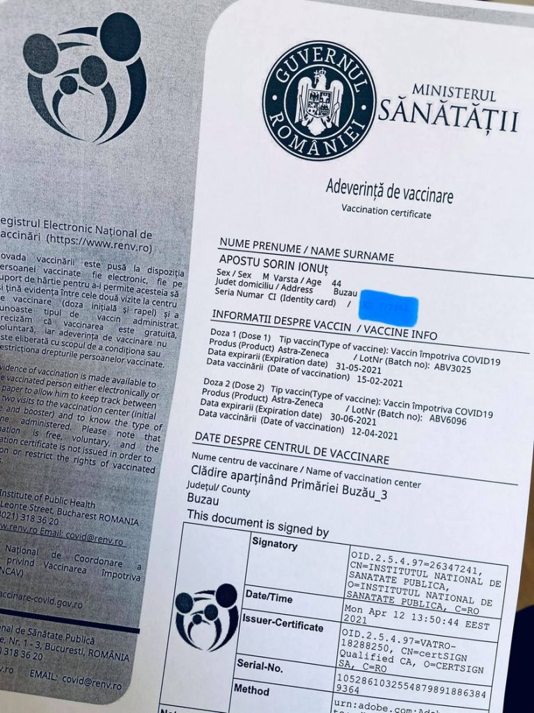 VICEPRIMARUL APOSTU ȘI-A FĂCUT RAPELUL CU ASTRAZENECA. Ce reacții a avut, cum se simte