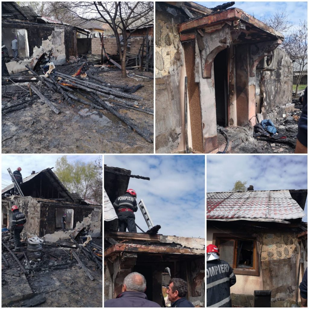 STRIGĂT DE AJUTOR PENTRU O FAMILIE CU COPII MICI DIN BERCA. În prag de sărbători pascale, oamenii au rămas fără acoperiș deasupra capului