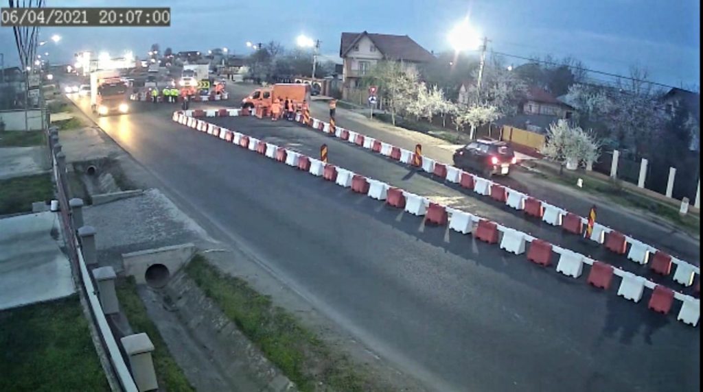SENSUL GIRATORIU DE LA SPĂTARU ESTE GATA! Primele imagini cu traficul din zonă