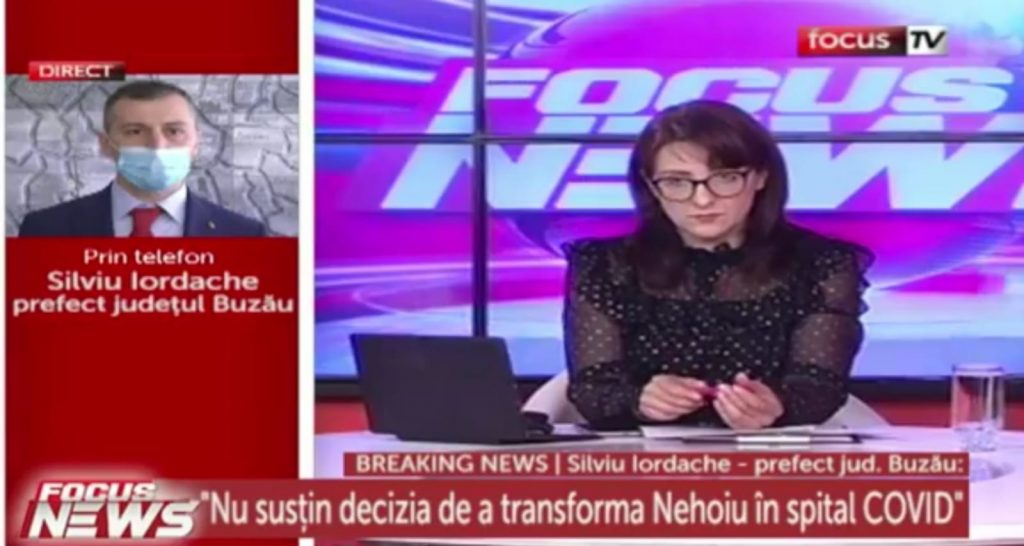 DECIZIE DE ULTIMĂ ORĂ. “Nu susțin decizia de a transforma Nehoiu în spital COVID”