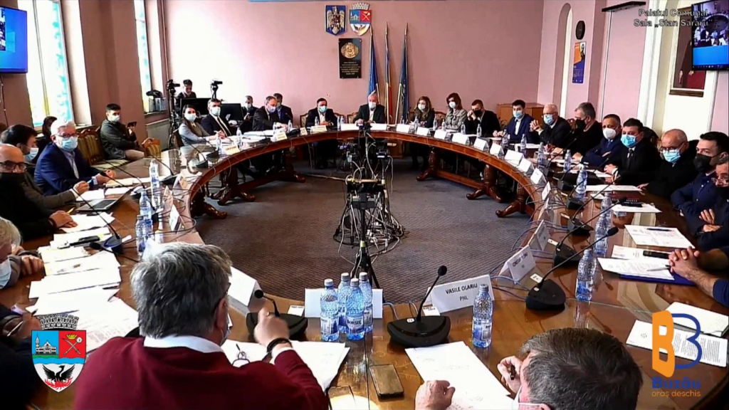 VOT IMPORTANT ÎN ȘEDINȚA CONSILIULUI LOCAL MUNICIPAL DE SĂPTĂMÂNA ACEASTA. Se votează bugetul orașului Buzăului
