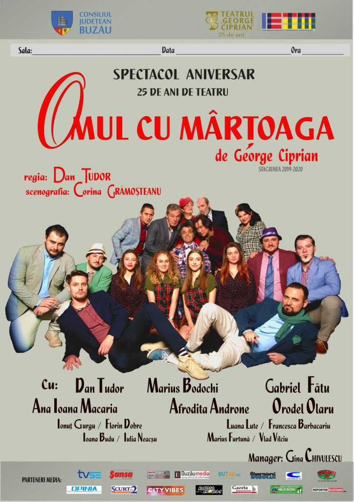 ”Omul cu mârțoaga” vine la Buzău. Distribuție de zile mari !