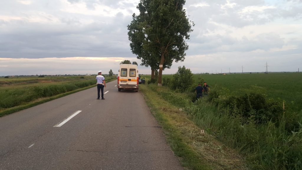 Accident mortal la ieșire din Buzău spre Țintești. Un biciclist a sfârșit sub roțile unei mașini