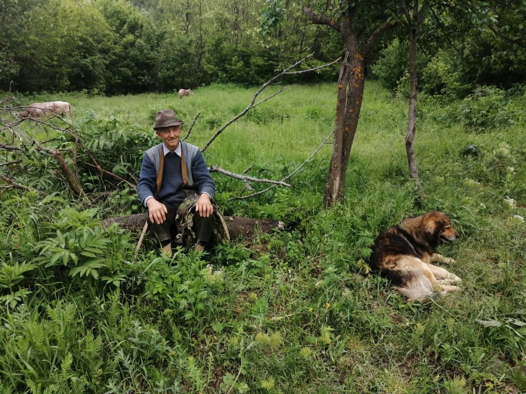 Povestea ultimului sătean din satul Valea Șchiopului: ”Nu plec de aici, rămân până închid ochii. Aici, aerul îmi dă viață. La oraș, e alt miros, de mașini, de gumă arsă” (FOTO)