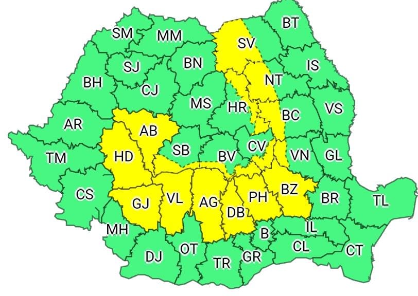 Anunț de ultimă oră de la meteorologi. Ce se întâmplă cu vremea!