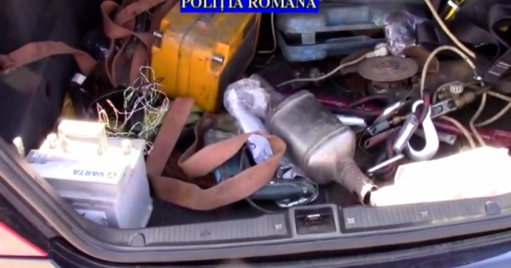 (Update) Hoț de catalizatoare auto, trimis în arestul IPJ Buzău. Bărbatul și complicele său au băgat spaima în șoferii din municipiu. Cum acționau hoții