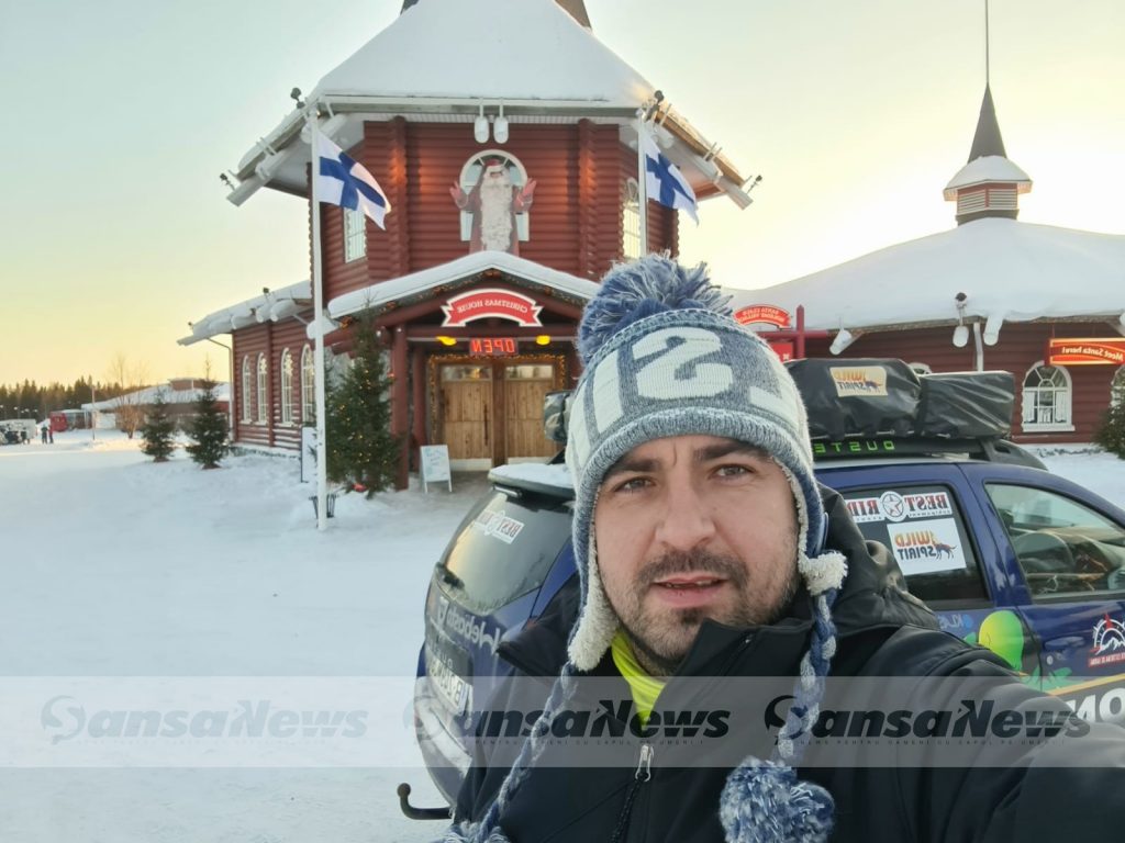 Cosmin Crăciun a ajuns în Laponia! Dusterul 4×4 Iron Man face spectacol pe gheață (FOTO & VIDEO)
