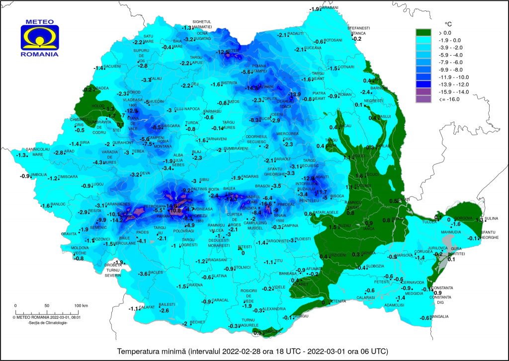 Primăvara a venit cu temperaturi negative. Cum vor fi zilele ”babelor”