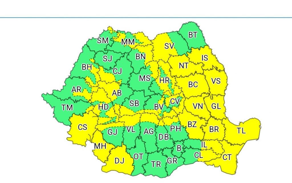 La munte, va ninge. Cum va fi vremea la Buzău