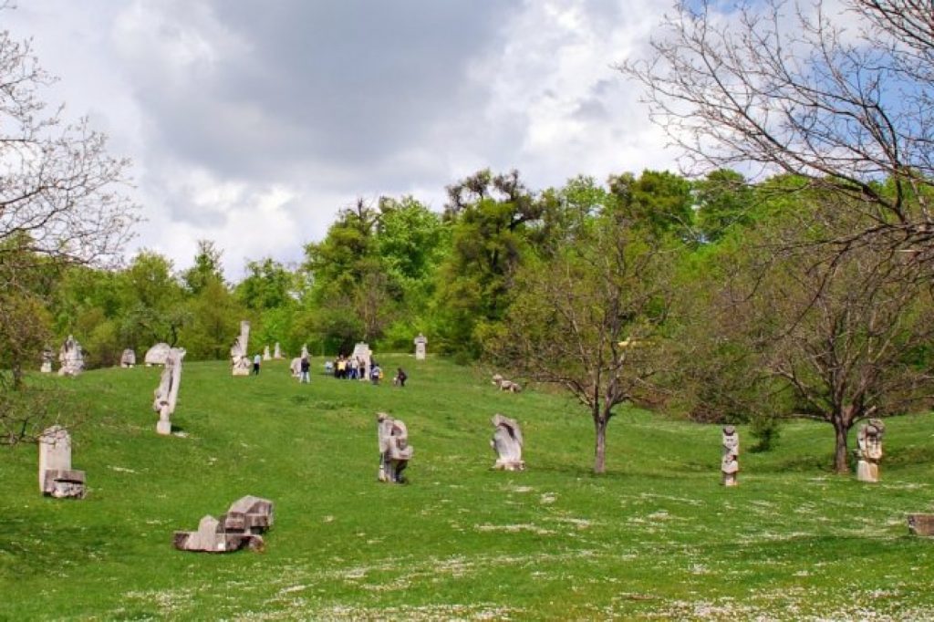Tabăra de Sculptură de la Măgura se schimbă la față. Iluminatul ecologic și codurile QR, printre noutăți