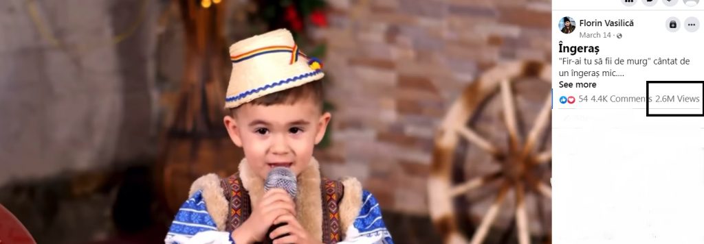 2 milioane de oameni cu ochii pe micul Liviu Vasilică! Cine e buzoianul viral pe Facebook (video)