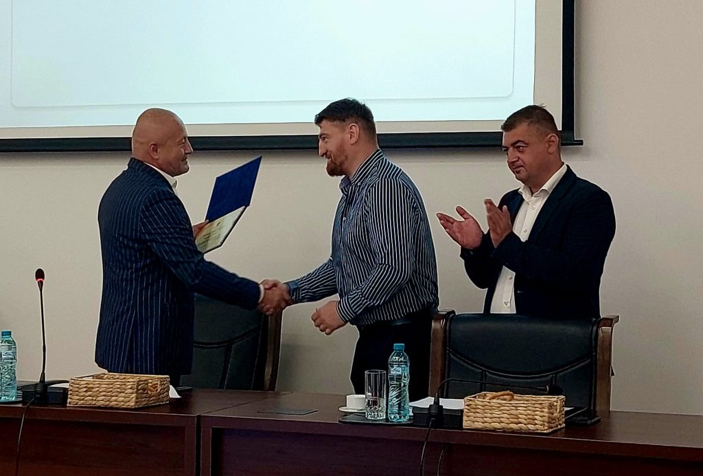 (Video) Moroșanu, din nou la Buzău. Ce a spus fostul sportiv despre președintele Consiliului Județean