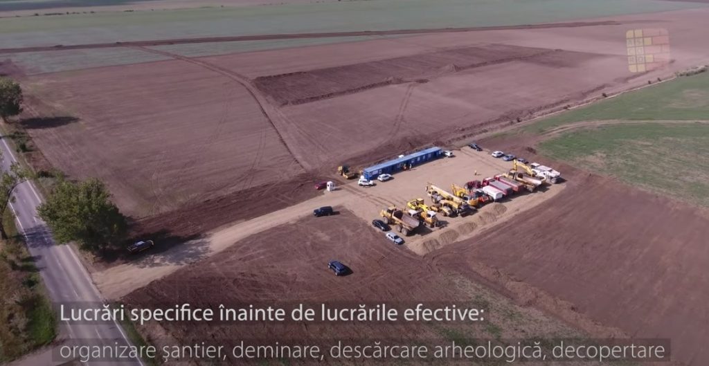 VIDEO: Primele imagini cu lucrările la A7! Utilajele sunt pe două loturi între Ploiești și Buzău