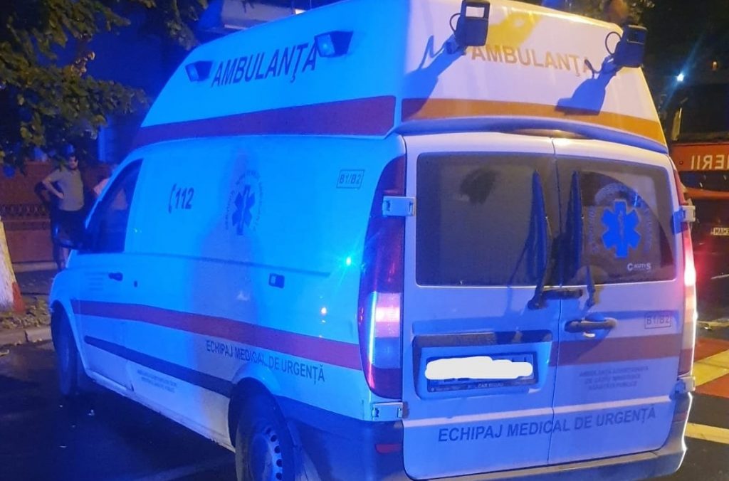 Accident pe strada Frăsinet. Trei persoane rănite