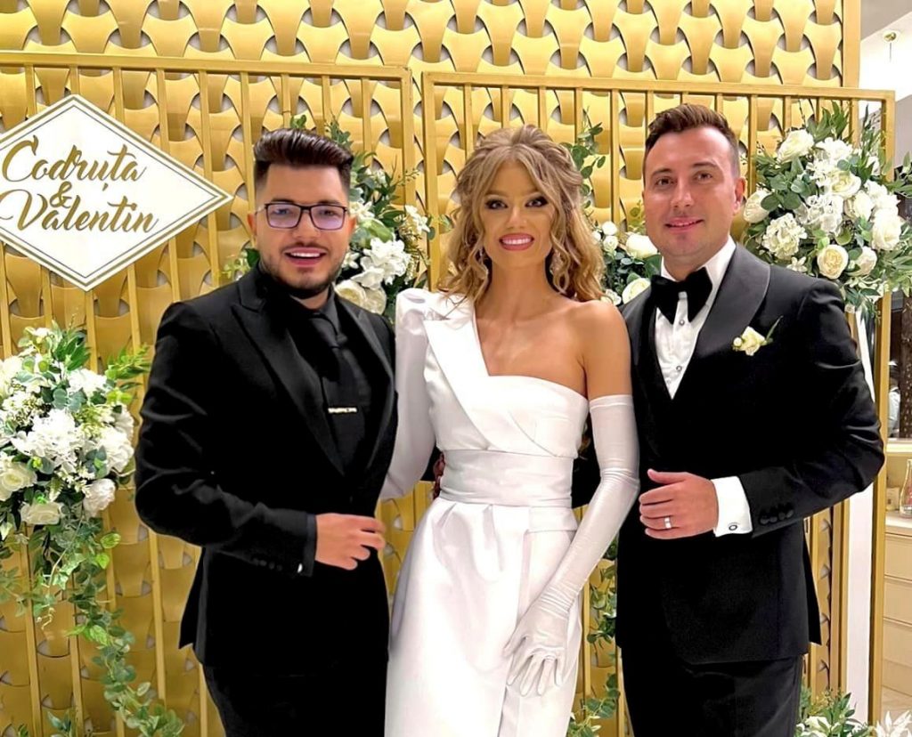 Totul despre nunta lui Valentin Sanfira cu Codruța Filip