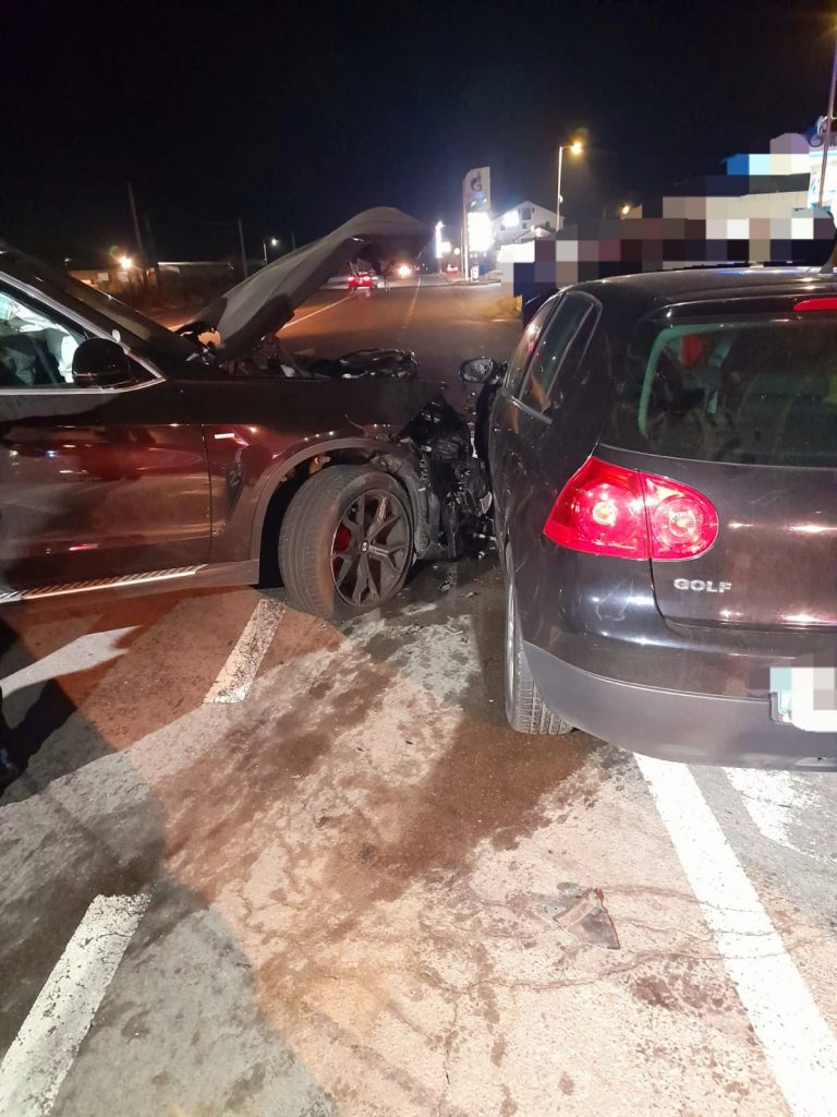 7 persoane, implicate într-un accident rutier, la Căldărușanca