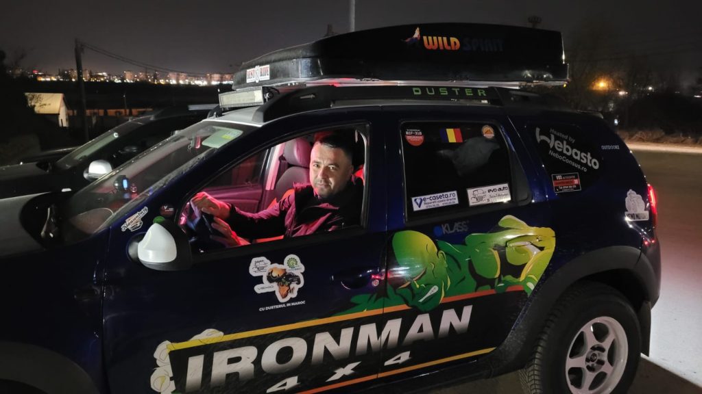 (FOTO&VIDEO) Cosmin Crăciun a plecat în Africa! Prietenii spun că expediția va fi un adevărat succes pentru că Dusterul 4×4 „poate ieși și din iad”