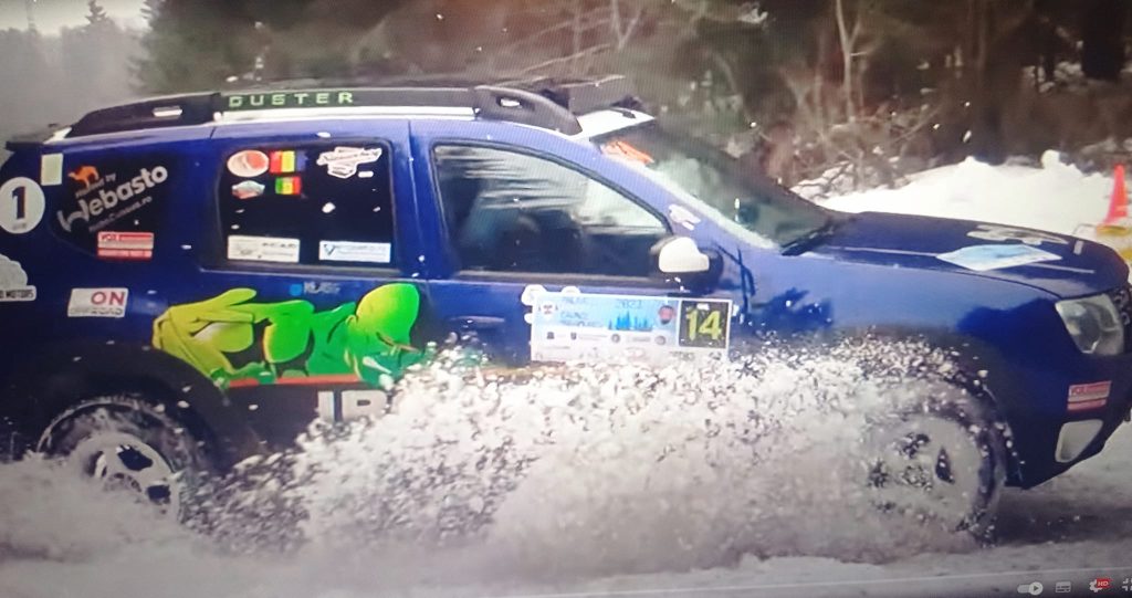 (FOTO&VIDEO) Cosmin Crăciun a dus pe podium două mașini românești, la Raliul Zăpezii