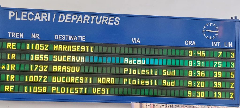 (VIDEO) Gerul a pus frână garniturilor de tren. La cât ajung întârzierile în Gara Buzău