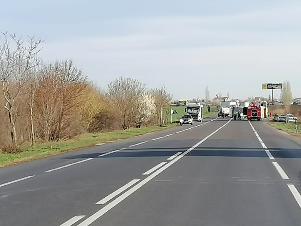 (FOTO) ULTIMA ORĂ: Trafic blocat complet pe DN2! Deblocarea circulației, într-o oră!