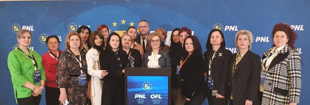O buzoiancă, vicepreședinte pentru Regiunea Sud-Est în Organizația Femeilor Liberale