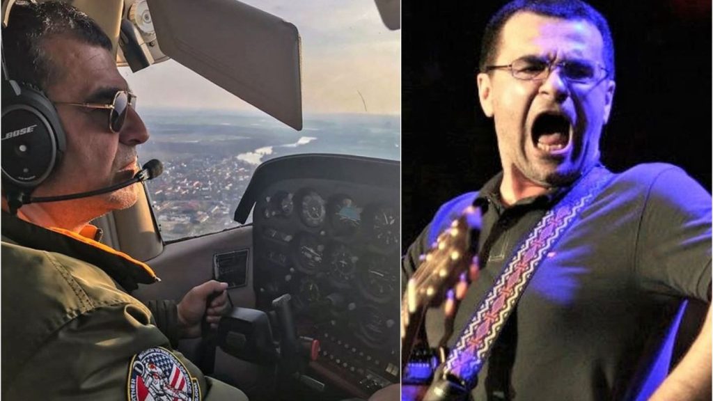 Mihai Mărgineanu “parchează” avionul personal la concerte