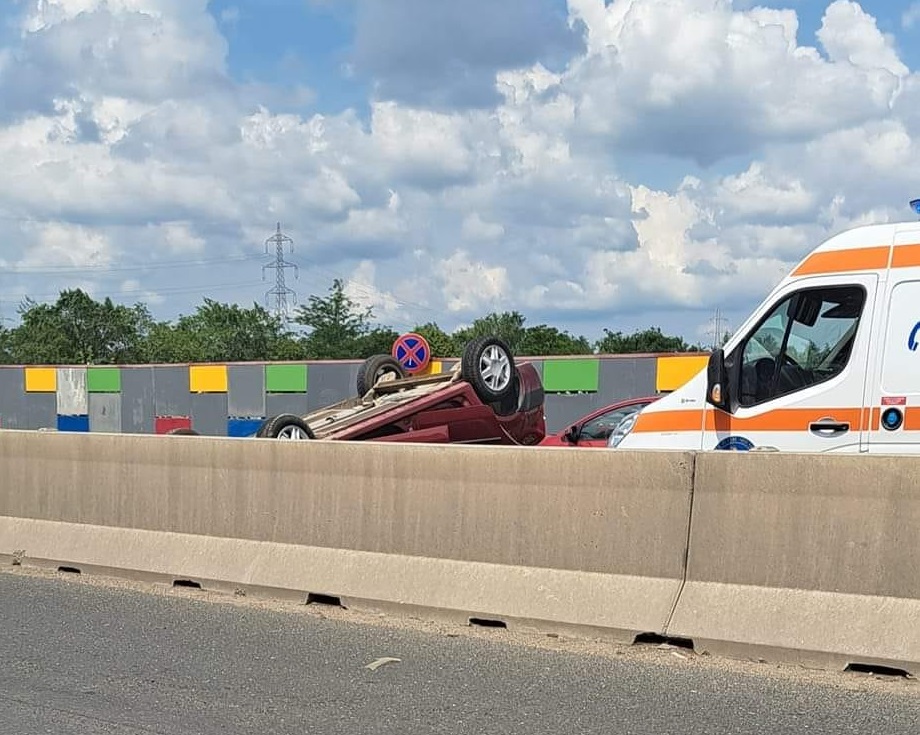 S-a blocat Centura! Accident rutier cu două victime