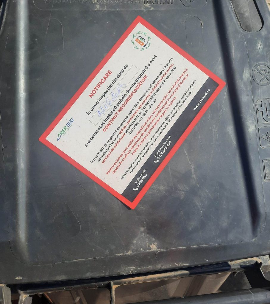 (P) Colectezi selectiv și câștigi! Buzoienii au plătit mai puțin în ultimele luni pentru gunoiul aruncat. Cu cât au scăzut facturile