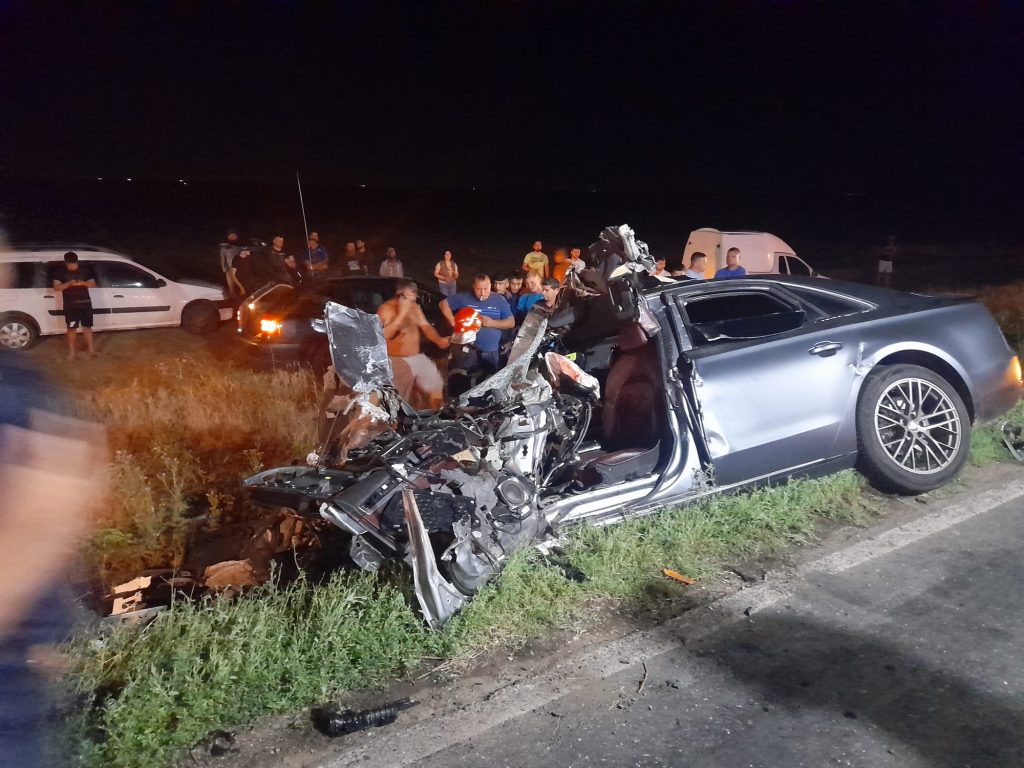 Accident devastator la limita de județ