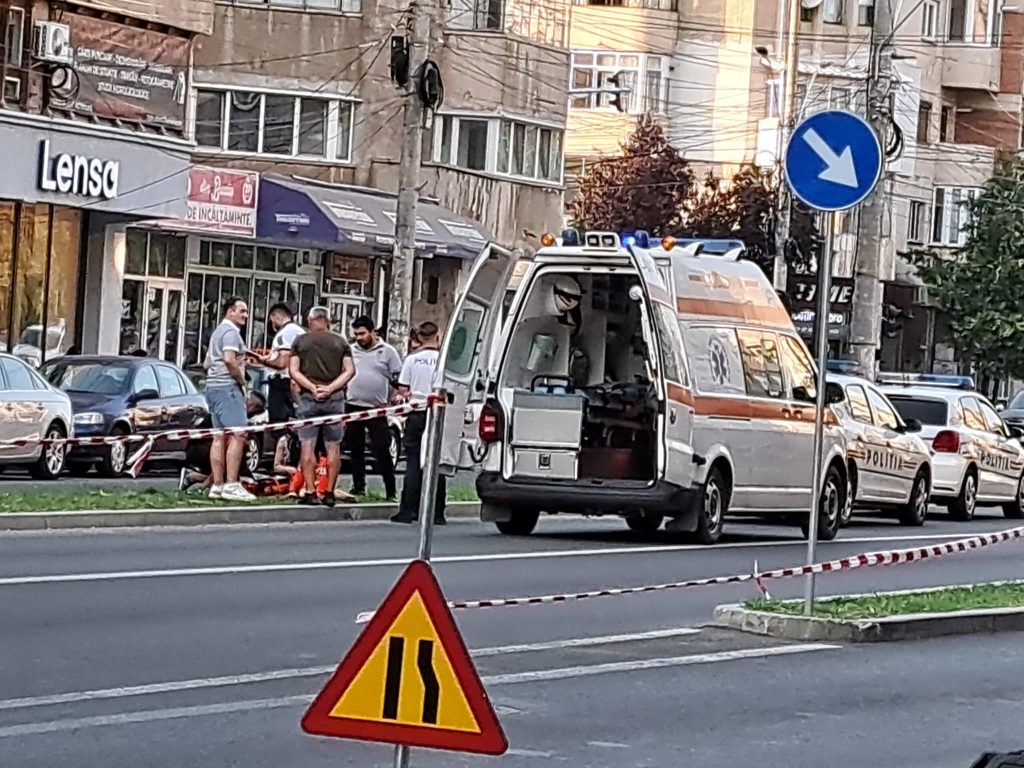 Pieton accidentat pe o stradă din municipiul Buzău