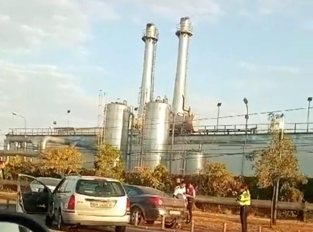 (Video) Accident pe Aleea Industriilor. Sunt implicate 4 mașini