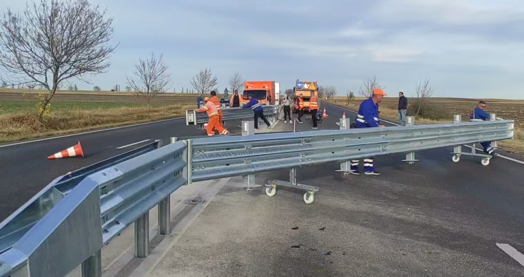 (VIDEO) Măsuri pentru un trafic în siguranță pe DN2 E85. A fost realizată prima etapă dintr-un proiect pilot