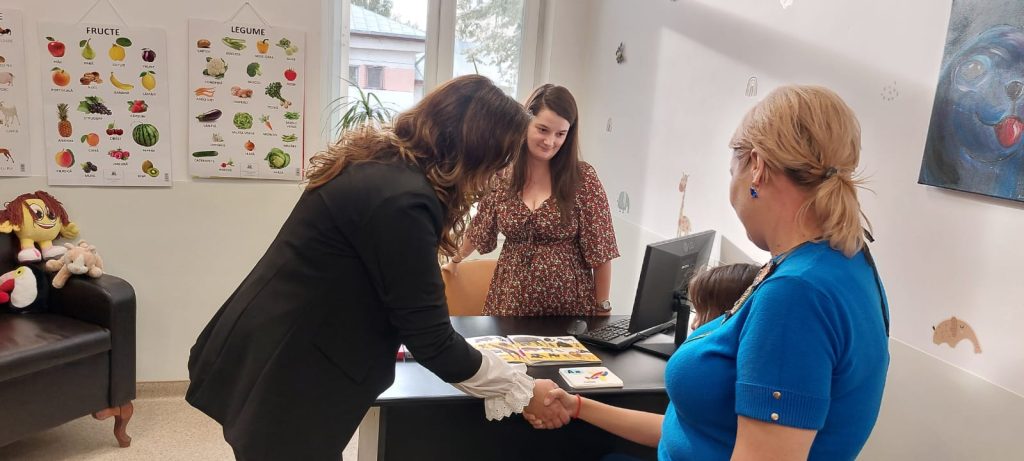 (FOTO&VIDEO) Ministrul Familiei, Natalia Intotero, în vizită de lucru la Buzău