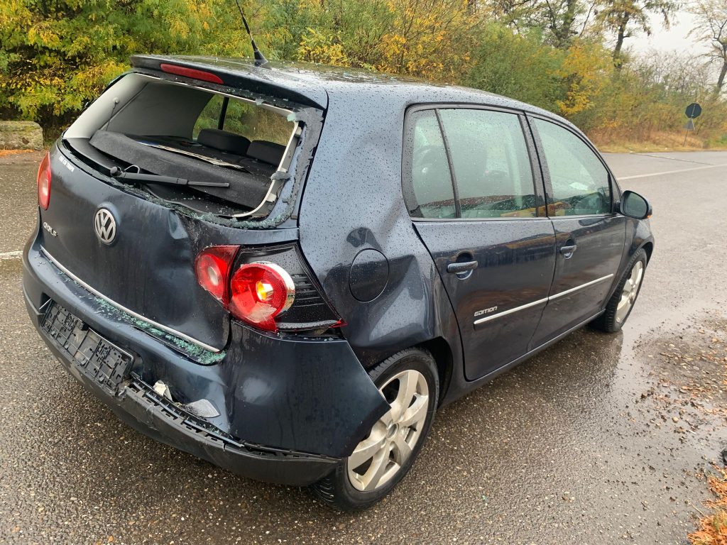Trafic dirijat pe DN1B. Un bărbat a fost rănit în urma unui accident rutier