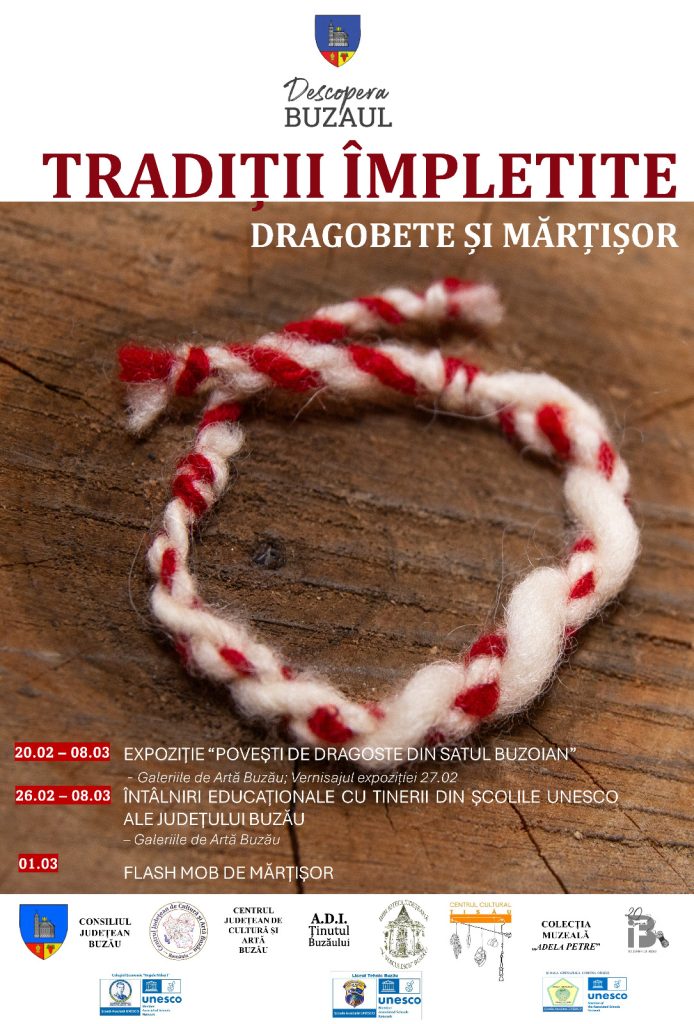 Buzăul sărbătorește românește dragostea și venirea primăverii. Ce evenimente pregătește Consiliul Județean