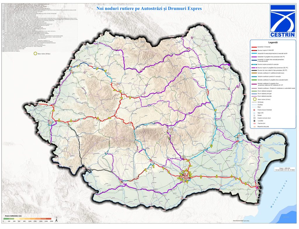 Nodul rutier cu A7 ce se va construi la Buzău, neprevăzut în proiectul inițial. Azi a fost făcut anunțul