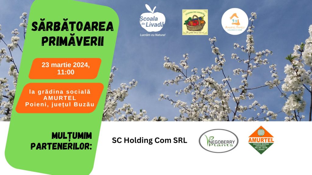 Plan de week-end: vizitează o grădină socială, servește o masă vegană și plantează arbuști în scop caritabil!