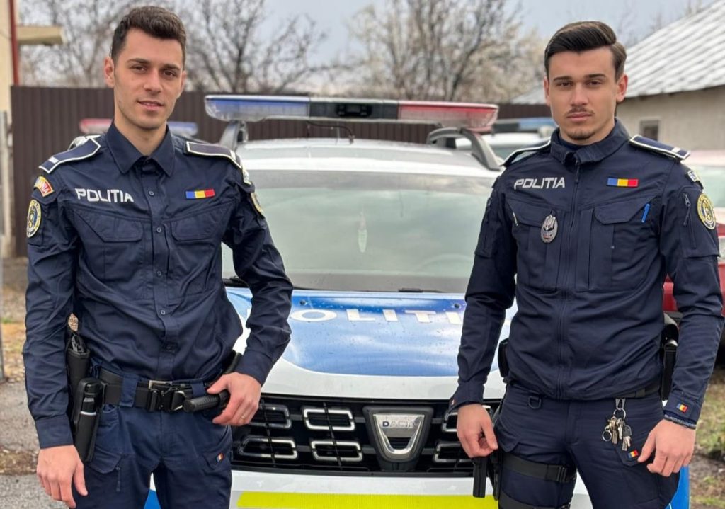 (Galerie foto) Ei sunt cei mai buni. Ce au făcut cei doi polițiști pentru a fi lăudați