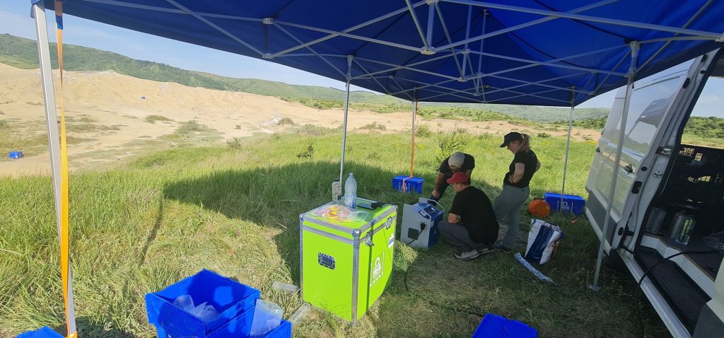 (FOTO) Premieră în geofizică! Experții au cartat, în premieră mondială, un vulcan noroios, la Buzău. Ce au dezvăluit explorările