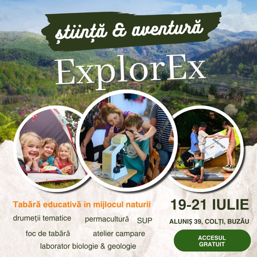 Tabără gratuită pentru copii! Cu ce oportunități vine ExplorEx, proiectul dedicat educației