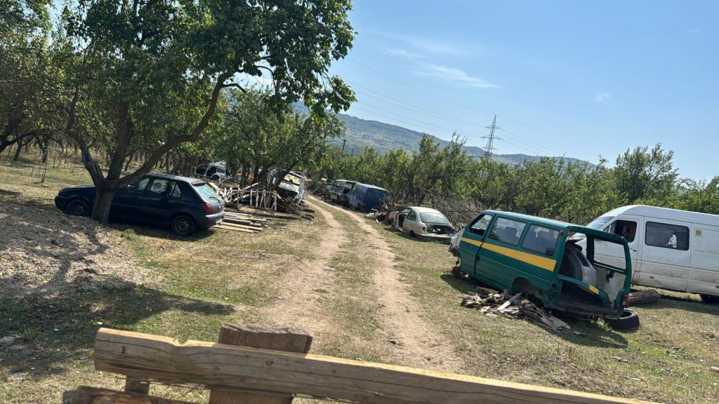 (FOTO) Surpriza din livadă! Ce au găsit polițiștii printre prunii și merii de pe Valea Buzăului