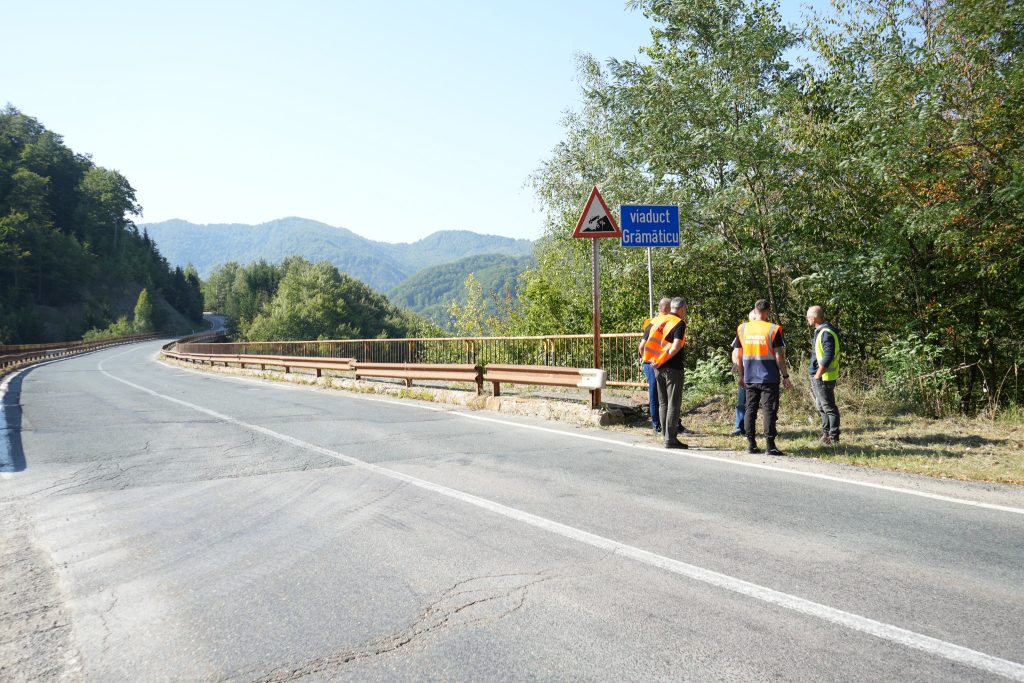 Au început lucrările la Grămăticu. Cum se circulă pe viaduct