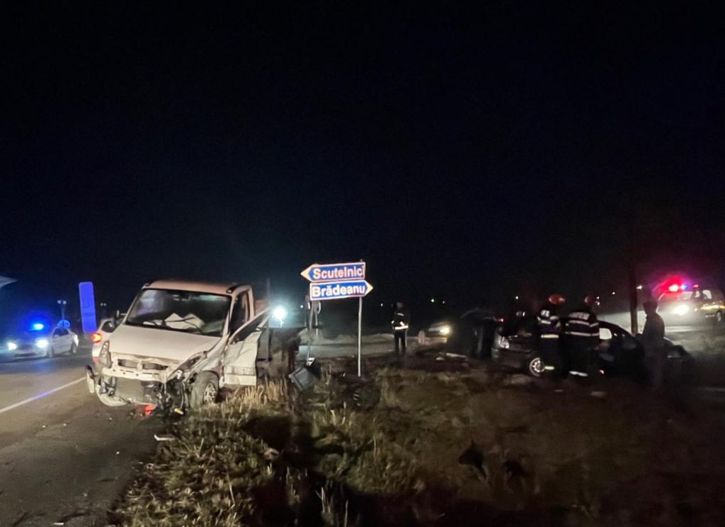 Bărbat decedat în urma unui accident rutier, la Scutelnici. Alte două persoane au fost rănite