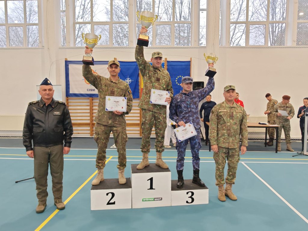 Militarii buzoieni, pe podium la Campionatul de Taekwondo