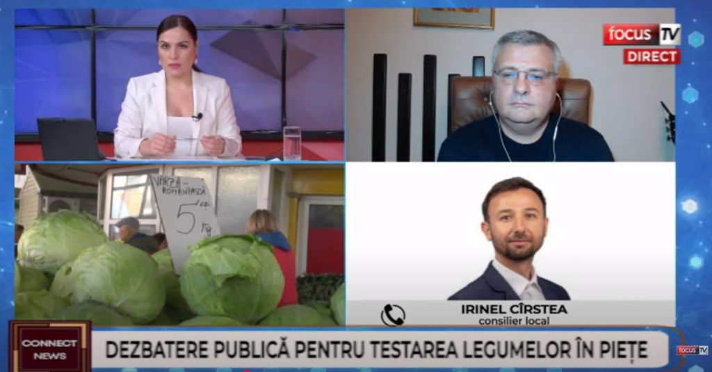 1400 euro/lună e mult ca să știm ce mâncăm? Buzoienii, chemați să dezbată testarea legumelor din piețe