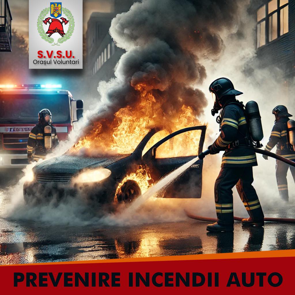 30 de pompieri se luptă cu flăcările. Arde un service auto