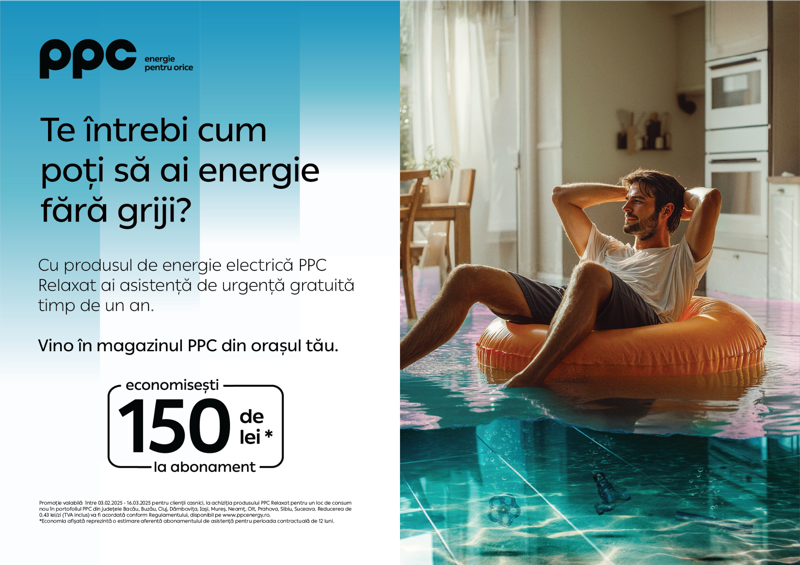 (P) Invitație la relaxare din partea PPC Energie cu o ofertă dedicată clienților noi din județul Buzău